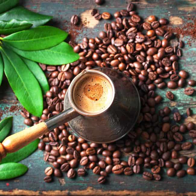 coffee exfoliating anti-ageing