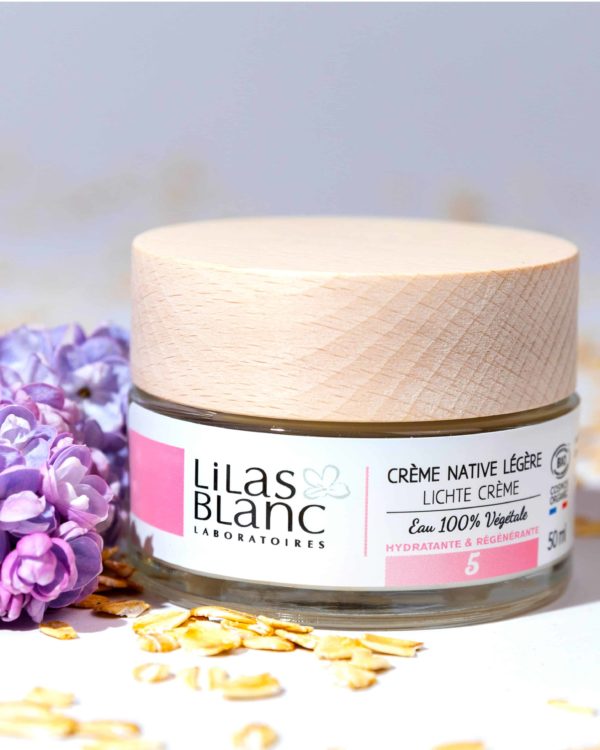 Natural Face Cream Lilas Blanc