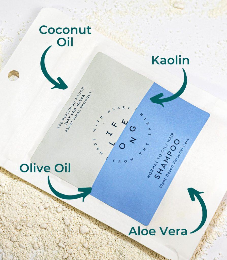 zero waste oily hair shampoo