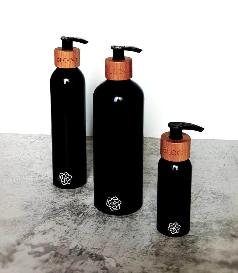 shampoo refillable bottle