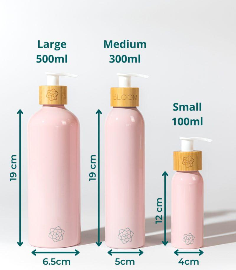 Refillable soap dispensers