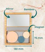 Refillable makeup case