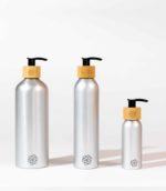 Silber BLOOM Flasche