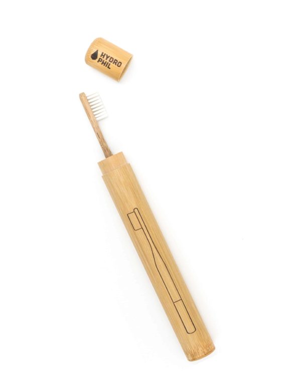 Brosse à dents durable en bambou etui