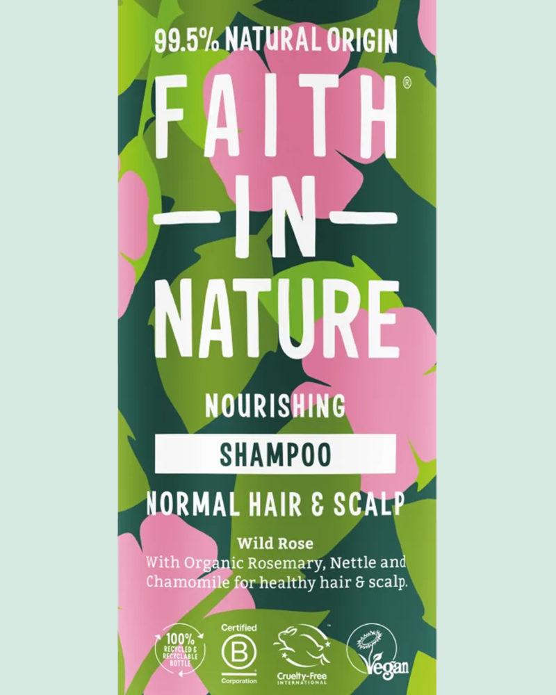Faith in Nature Wild Rose Shampoo - NOURISHING SHAMPOO