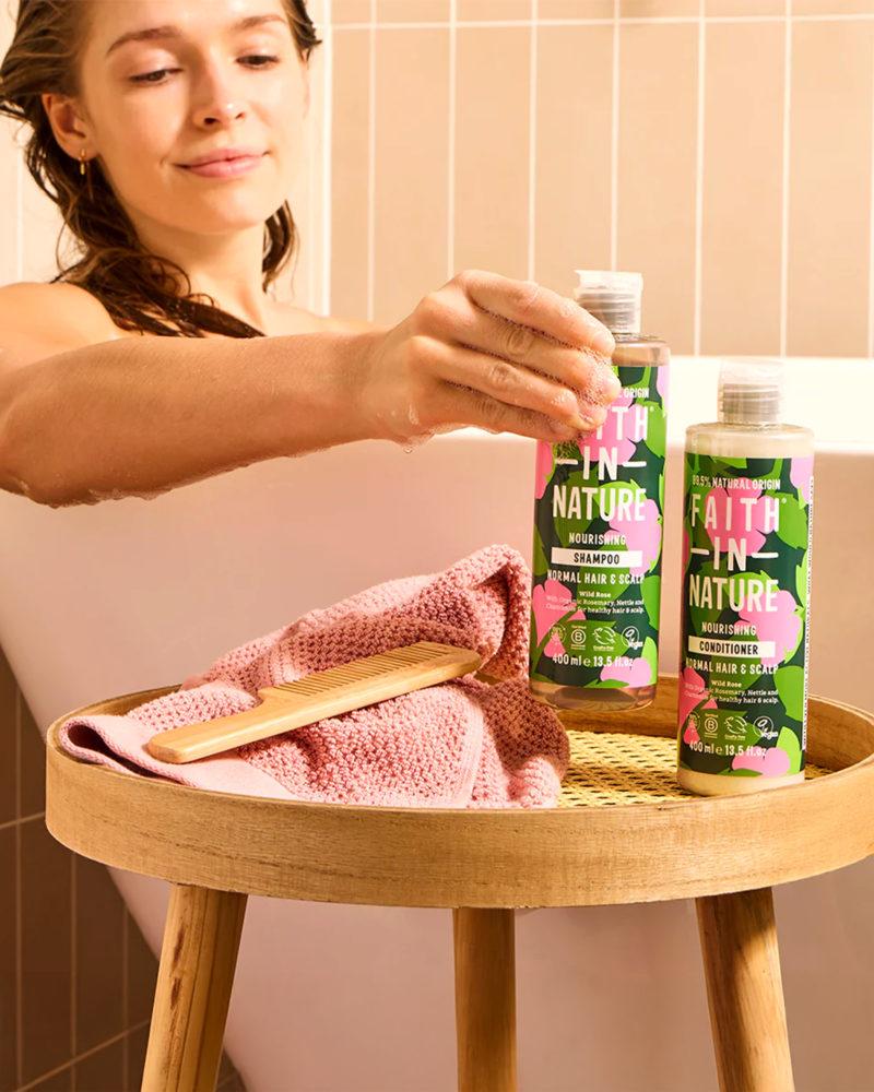 Wild Rose Natural Hari Care FAITH IN NATURE