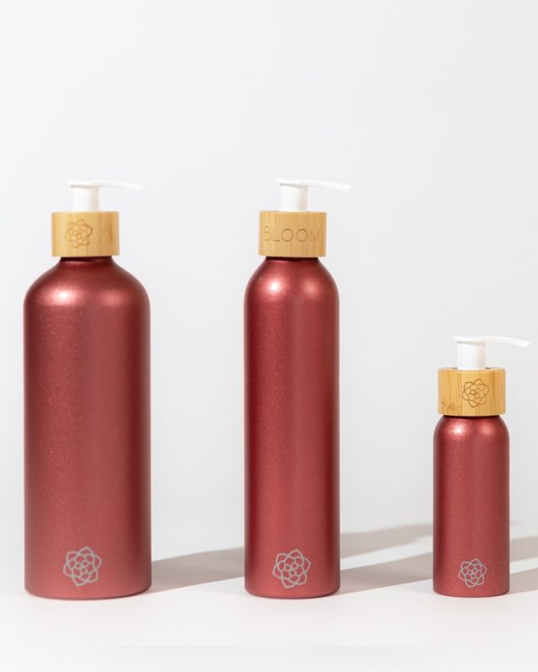 BLOOM refillable bottles