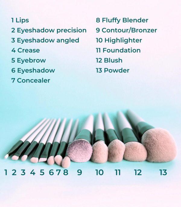 Vegan Makeup brushes