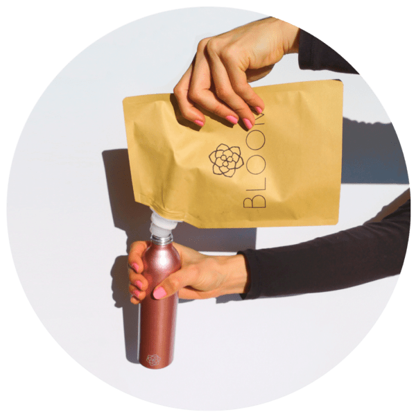 Personal care product refills in recyclable carton pouch