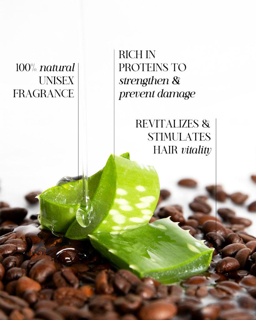 Revitalizing shampoo made with natural ingredients to energize, hydrate, and purify all hair types—even the most fragile.