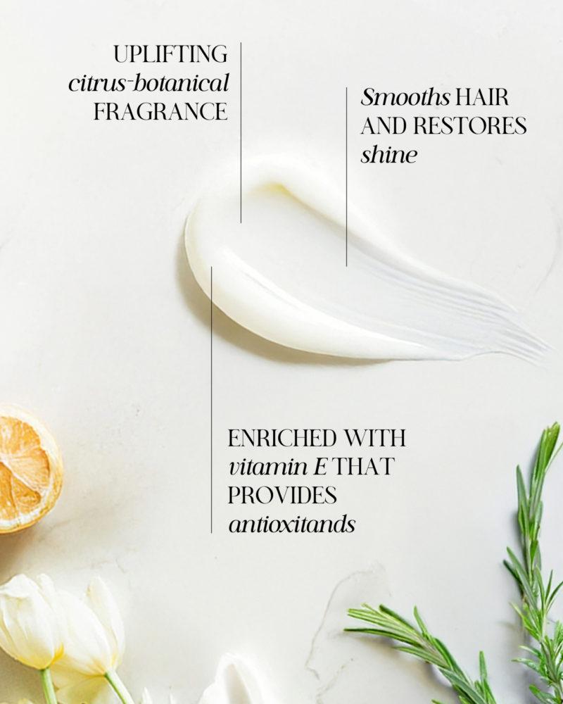 All natural conditioner that nourishes and softens, leaving hair smooth, refreshed, and naturally radiant. Ideal for daily use or as leave-on hair mask.