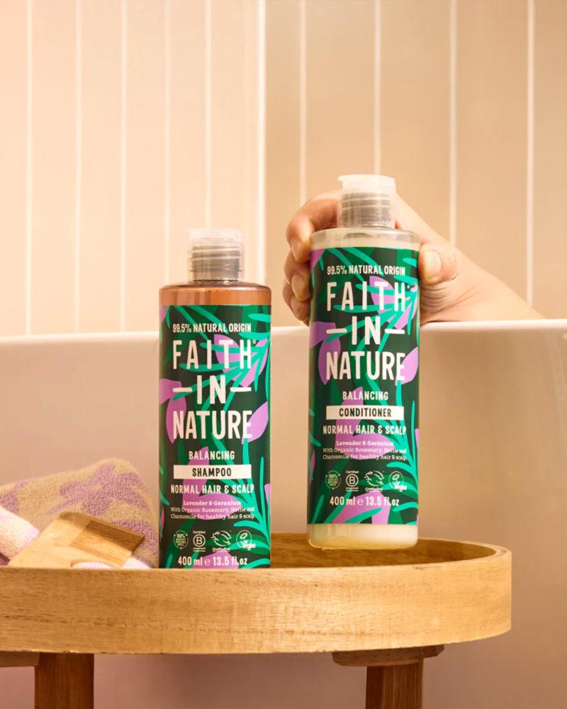 Natural Hair Care Lavender FAITH IN NATURE